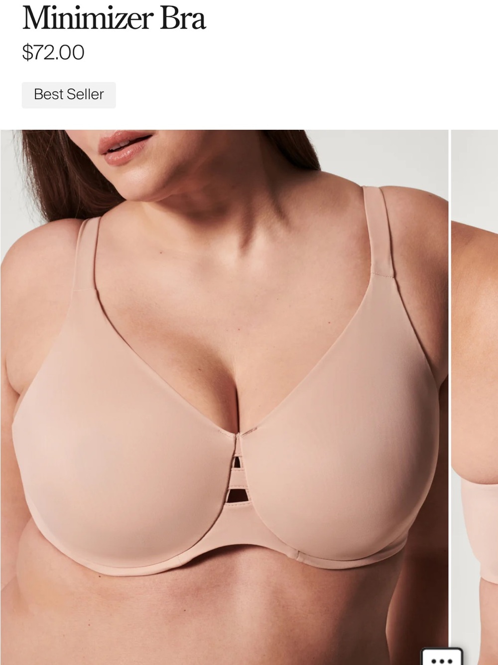 SPANX Low Profile Minimizer Bra